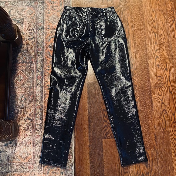 SAINT LAURENT Vinyl Trousers ✨NWT✨ - Picture 7 of 8